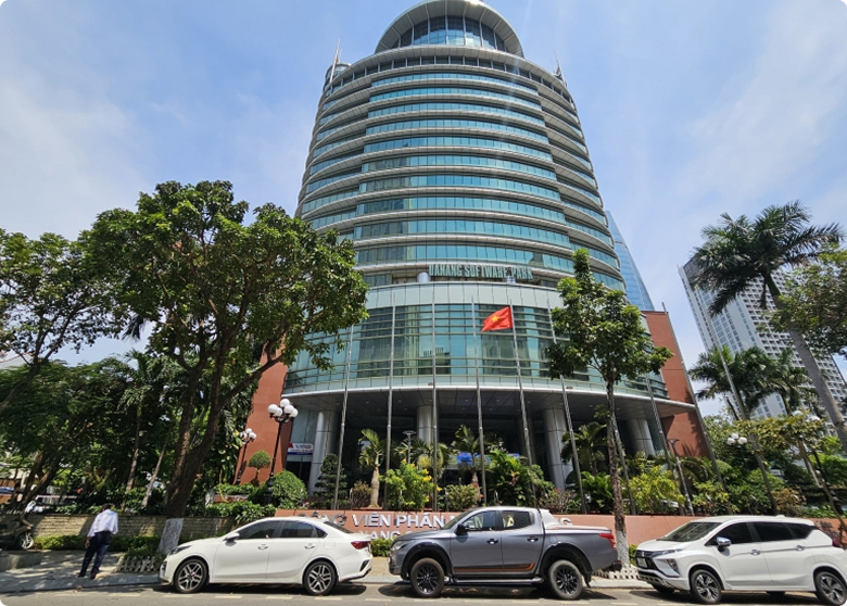 Image of Luvina's main office building in Hanoi