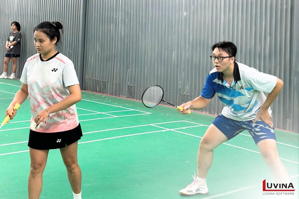 highlight from matches at luvina badminton championship 2025