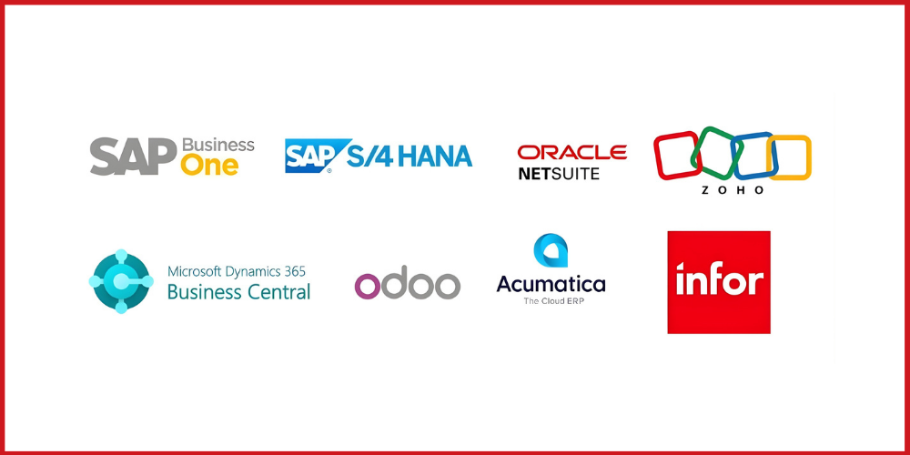 【完全版】ECサイトとERPの連携とは?|メリット・連携方法・主要システムを解説 4 8 major erp systems of ecommerce erp integration