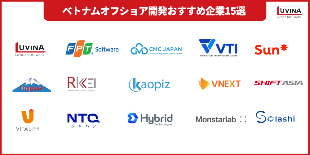 【2026年最新】ベトナムオフショア開発会社おすすめ15選|失敗しない選び方と成功ポイントを徹底解説 2 top 15 vietnam offshore development company 2026