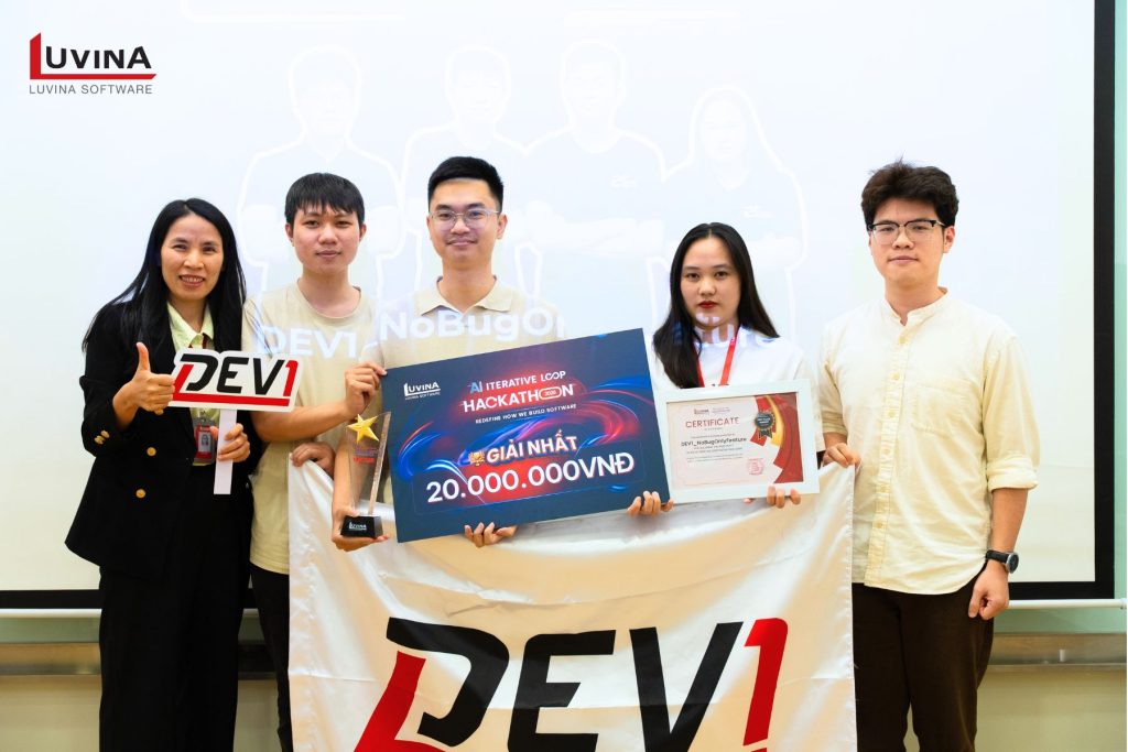 【社内イベント】「LUVINA AI ITERATIVE LOOP HACKATHON 2026」を初開催 4 luvina ai iterative loop hackathon champion team