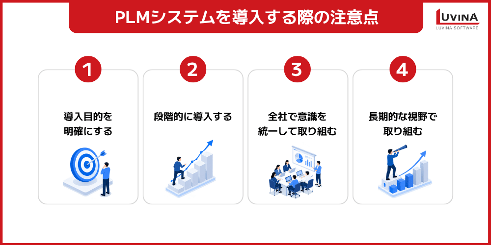 PLMとは?製造業における役割・基本機能・メリットをわかりやすく解説 3 key points to check before implementing plm
